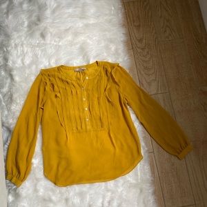 Mustard Blouse
